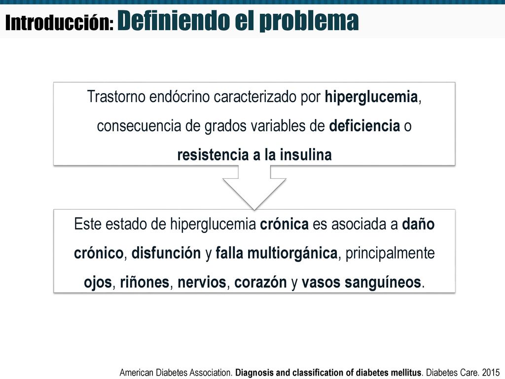 introduccion del tema diabetes association